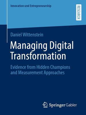 cover image of Managing Digital Transformation
